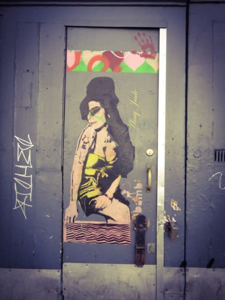 Amy Winehouse Street Art Camden Bambi Artist