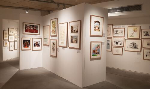 Cartoon Museum London Ausstellungsbereich