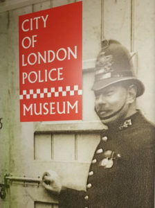 The entrance to the City of London Police Museum