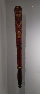 Old truncheon at the City of London Police Museum