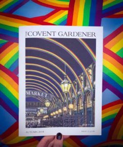 Covent Gardener Cover by Patrick Hughes (c) Jeannine Saba