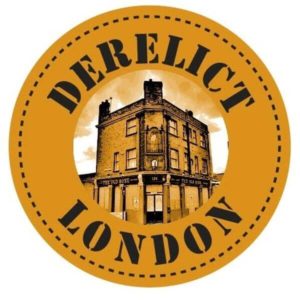Derelict London Logo rund Paul Talling