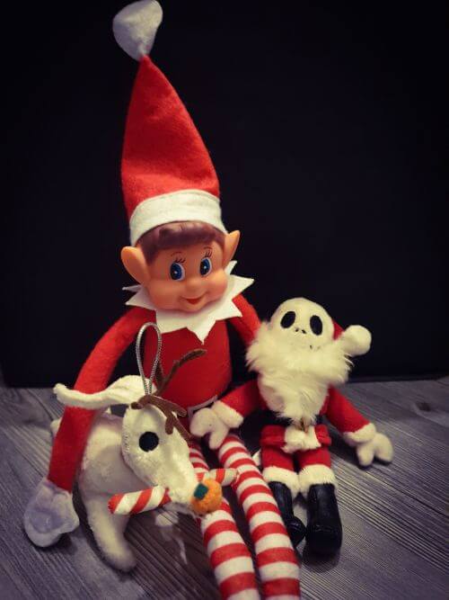 Elf on the Shelf Jack Nightmare before Christmas