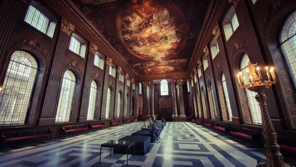 Greenwich Painted Hall Deckengemälde