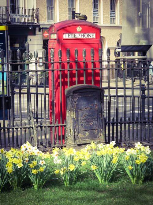 Heimweh London Greenwich Telephone Box