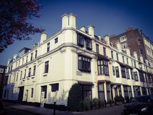 Heimweh London Haus Kensington