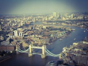 Heimweh London The Shard City View Canary Wharf Tower Bridge