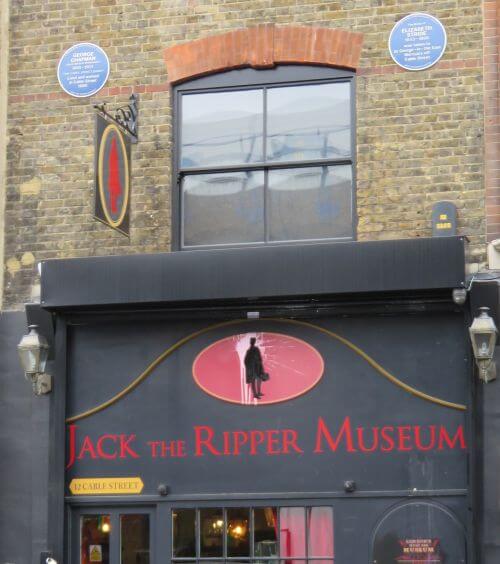 Jack the Ripper Museum Eingang Cover