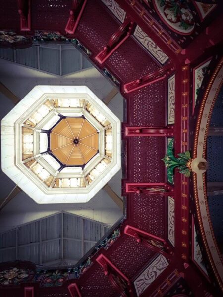 London Abbey Mills Kläranlage Decke Architektur