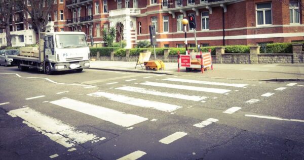 London Abbey Road Zebra Crossing Beatles