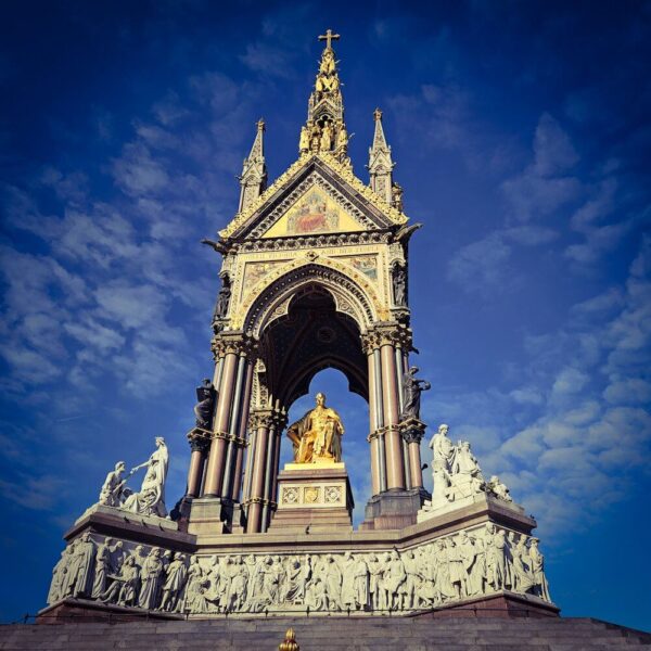 London Albert Memorial Kensington Gardens