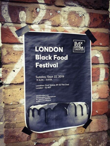 London Black Food Festival Been there done that Plakat