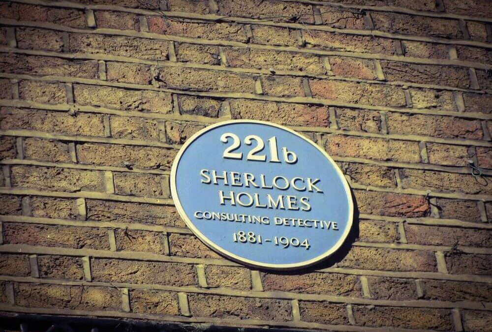 London Blue Plaque Sherlock Holmes