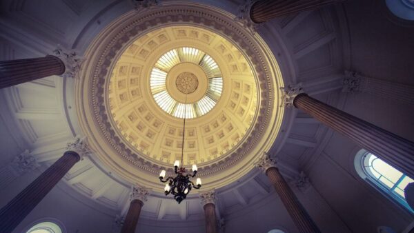 London Brompton Cemetery Kapelle Decke Kuppel