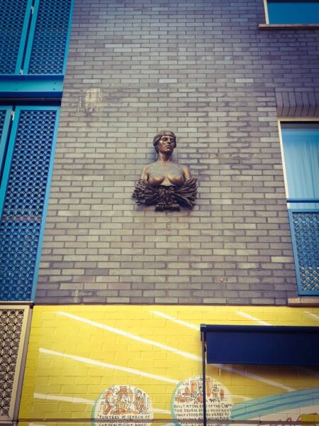 London Covent Garden Mercers' Treasure Walk Mercers Maiden Spirit of the Garden