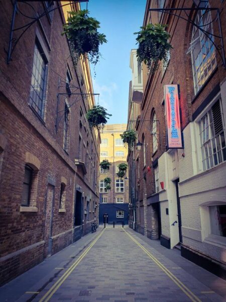 London Covent Garden Mercers' Treasure Walk Strasse