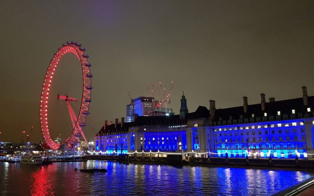 Earth Hour 2018 in London