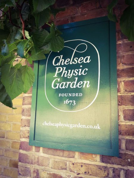 London Gärten Chelsea Physic Garden
