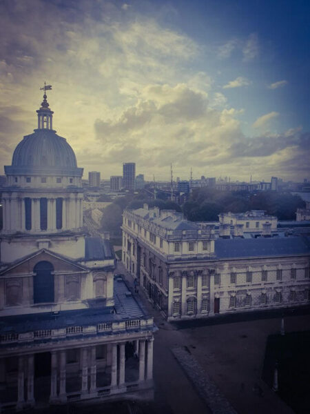London Greenwich Chapel of St Peter and St Paul Ausblick Secret Dome Tour