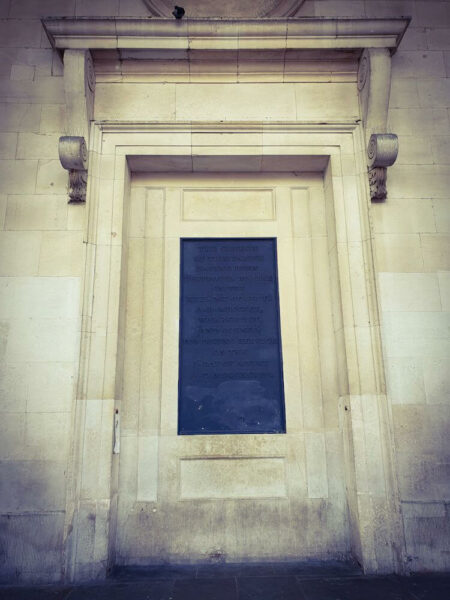London Inigo Jones Covent Garden Actors Church Fake Door