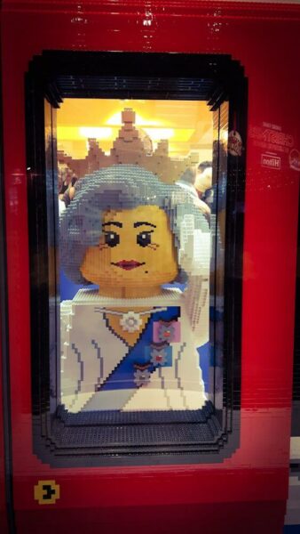 London Lego Store Leicester Square Queen Elizabeth II