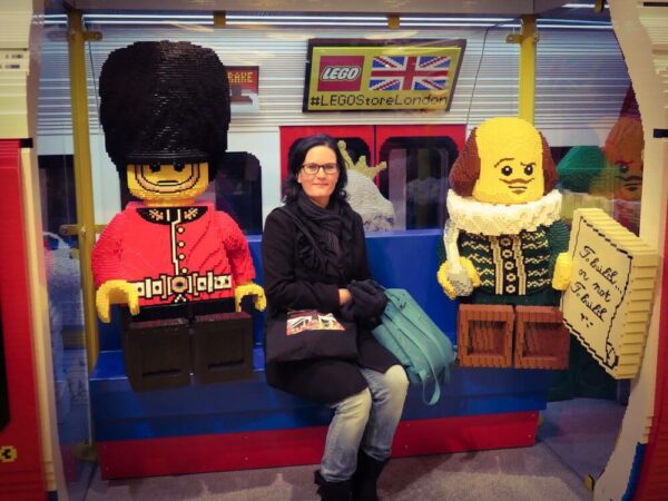 London Lego Store Leicester Square Shakespeare Beefeater