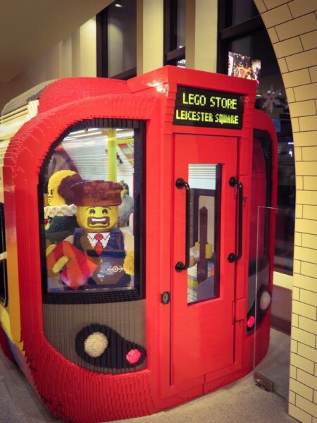 London Lego Store Leicester Square Tube Wagon