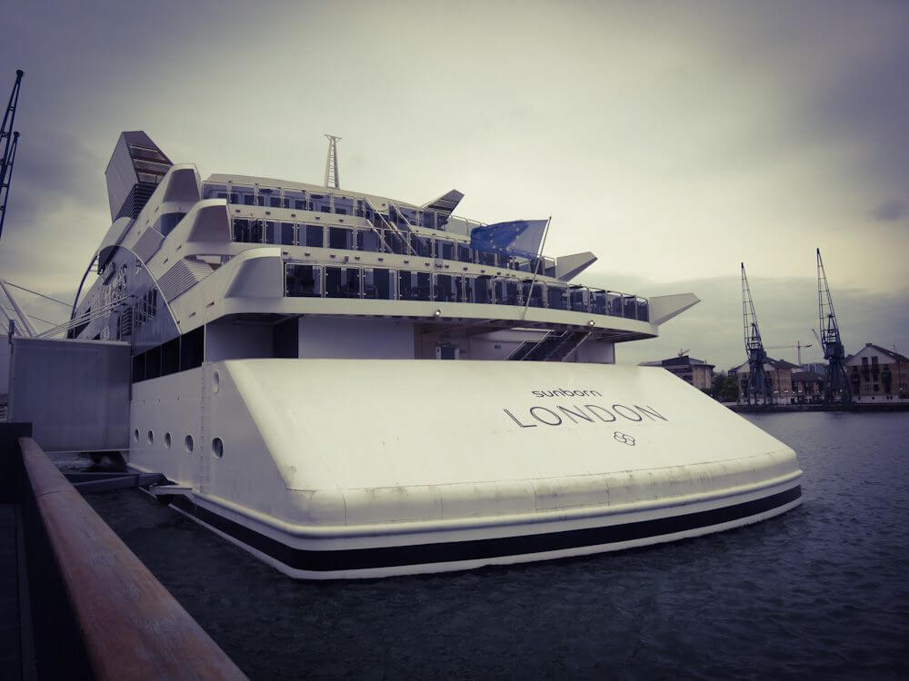 London Luxuxhotel Sunborn Yacht