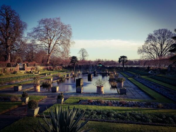 London Prinzessin Diana Kensington Palace Sunken Garden