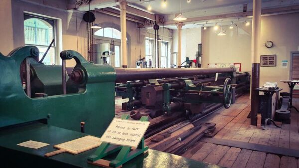 London Southwark Kirkaldy Testing Museum Maschine