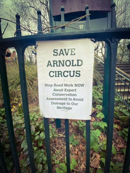 London Spitalfields Save Arnold Circus 2020
