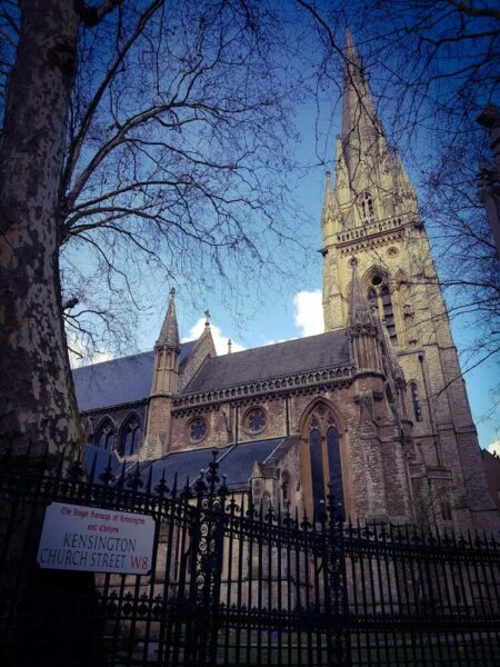 London St Mary Abbot South Kensington Prinzessin Diana Kirche