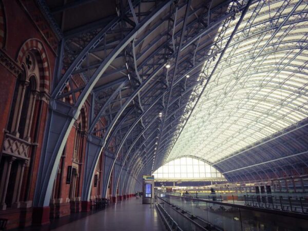 London St Pancras International Station Gleise