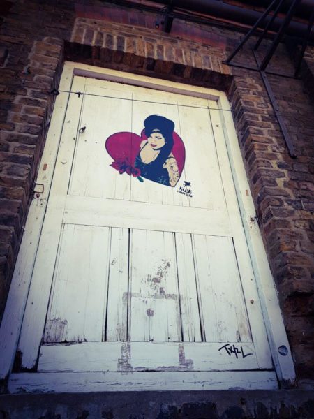 London Street Art Camden Lock Market Pegasus Amy Winehouse