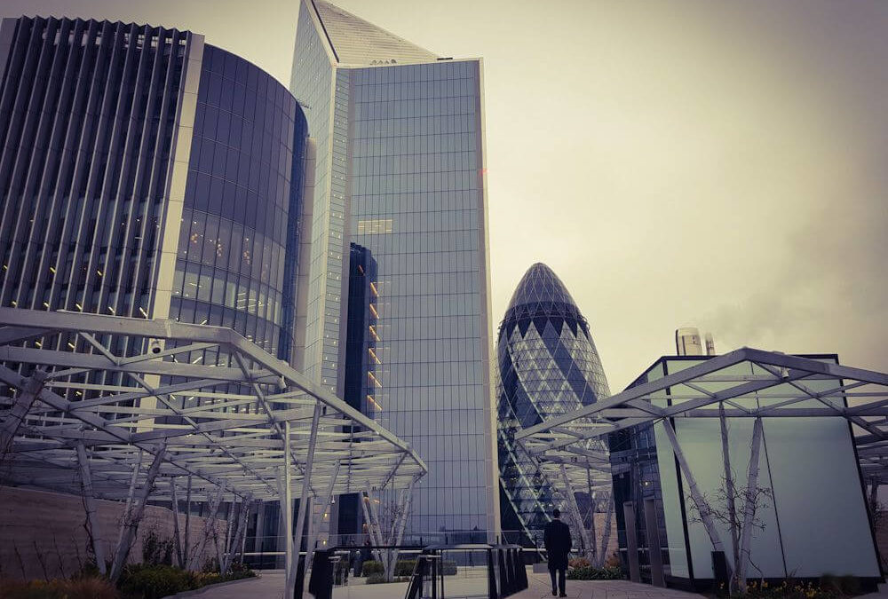 London The Garden @ 120 Open Air Garten City of London The Gherkin