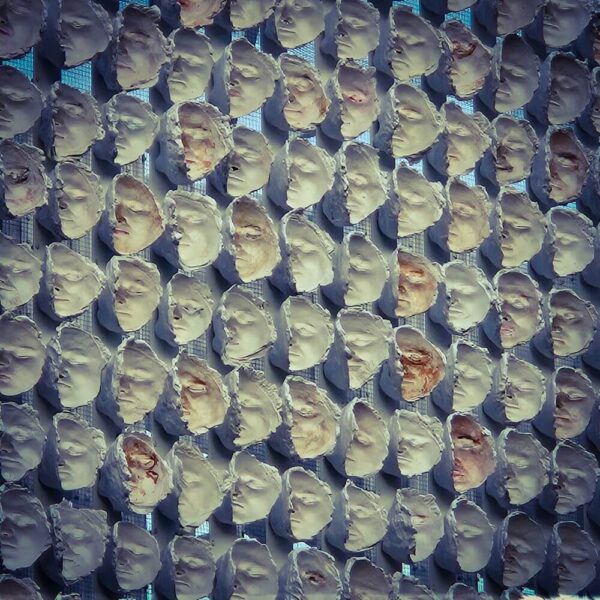 London Trafalgar Square Forth Plinth 2024 Teresa Margolles Casts Trans Non-binary Faces Makeup