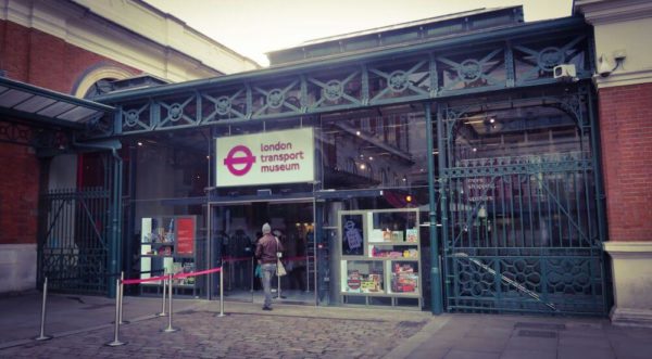 London Transport Museum Eingang Covent Garden