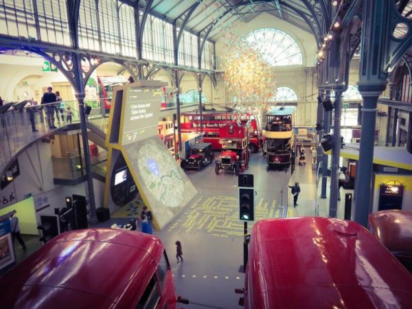 London Transport Museum Haupthalle