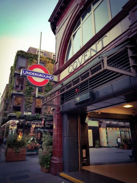 London Tube Covent Garden Station