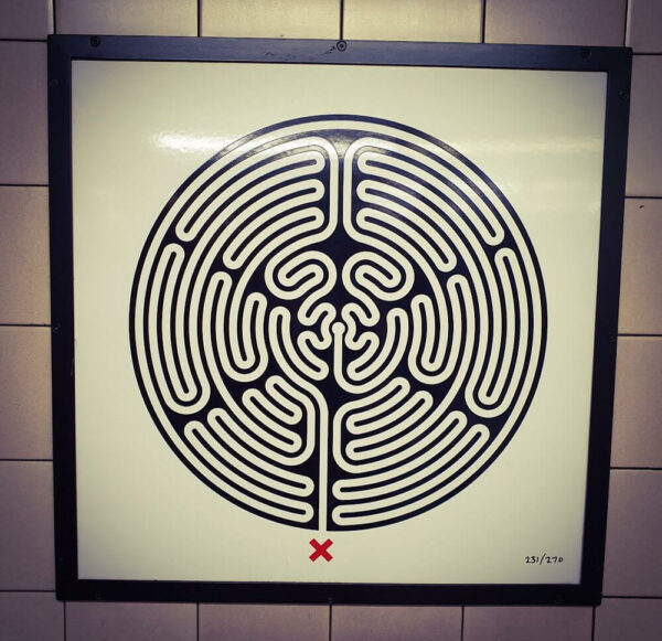 London Tube Labyrith 231