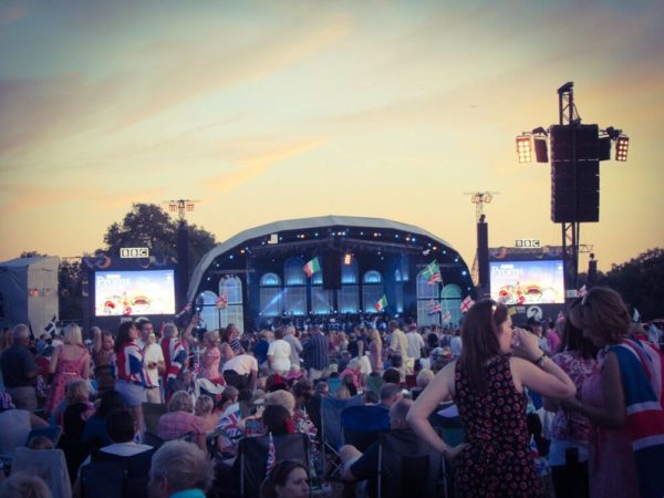 London Veranstaltung Event Sommer Last night of the Proms Hyde Park