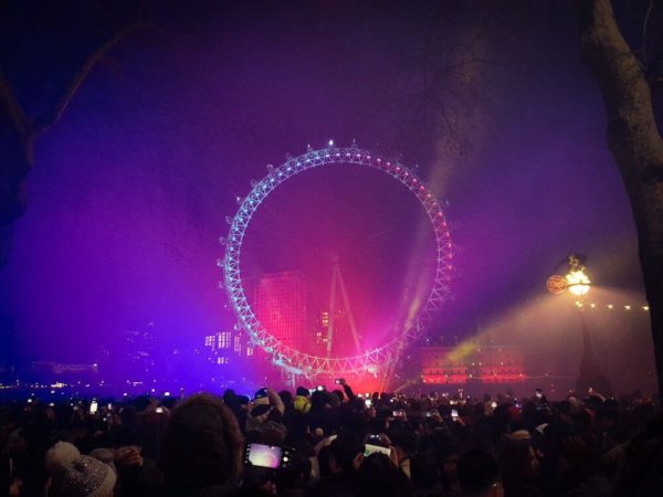 London Veranstaltungen Events Dezember Feuerwerk London Eye