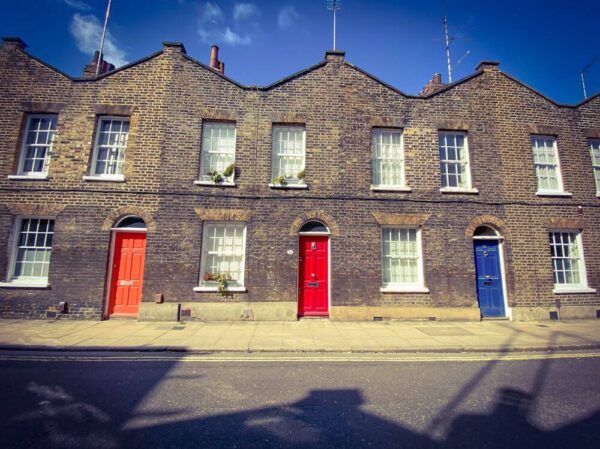 London Waterloo Roupell Street Viktorianische Arbeiterhäuser