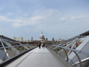 St. Paul's Cathedral from the Millennium Bridge