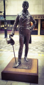 Piccadilly Arcade Beau Brummell Statue