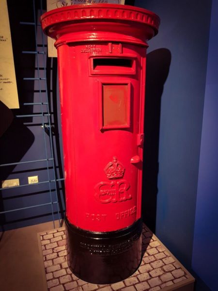 Postal Museum London letter box