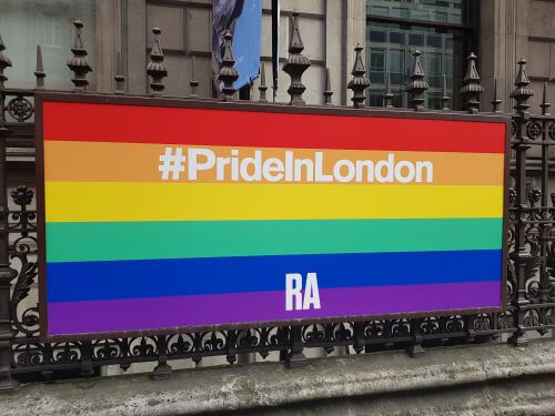Pride London 2019 Royal Academy of Arts Rainbow