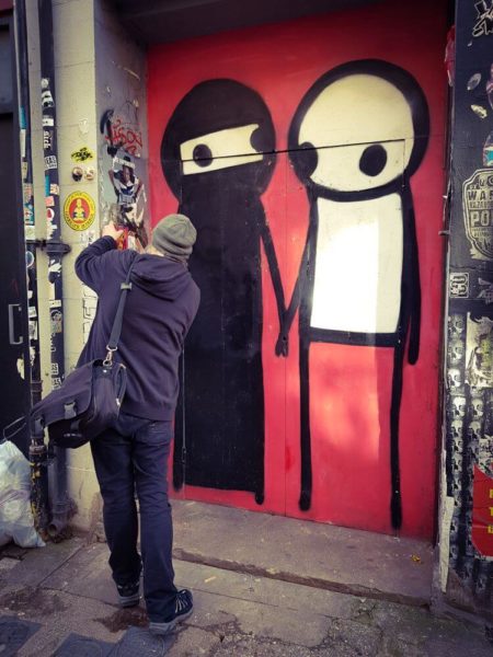 Sean Worrall Street Artist London Art Drop