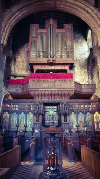 St Bartholomew the Great Smithfield Orgel