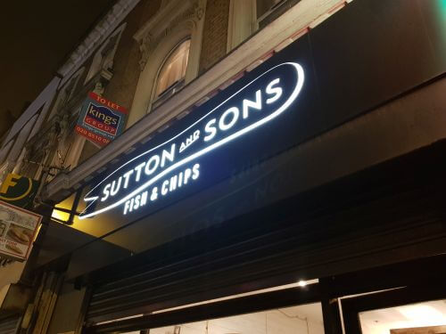 Sutton & Sons bieten in Hackney vegane Fish & Chips